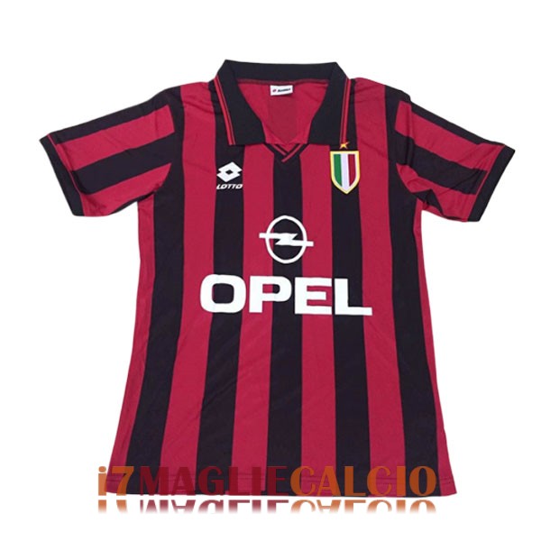 maglia ac milan retro casa 1996