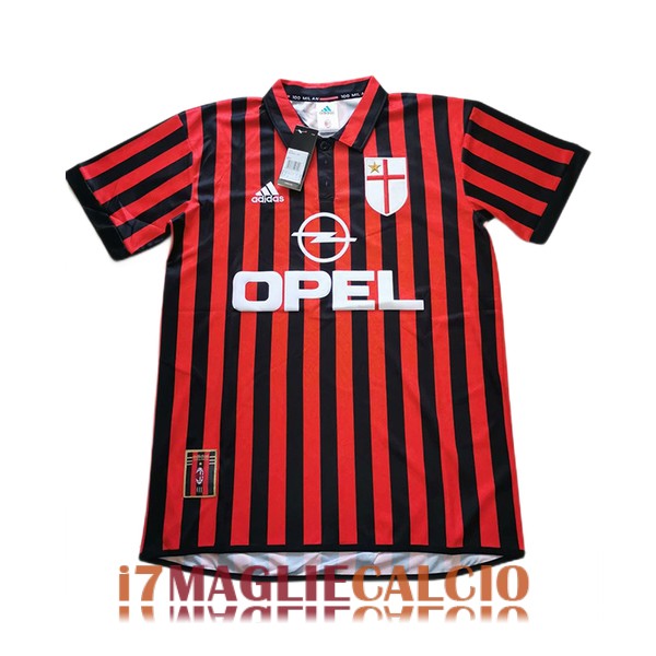 maglia ac milan retro casa 1999 2000