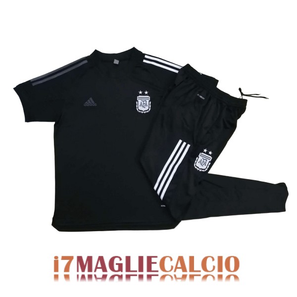 maglia argentina formazione set completo nero 2020 2021