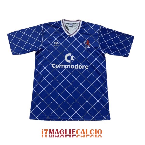 maglia chelsea retro commodore casa 1987-1989